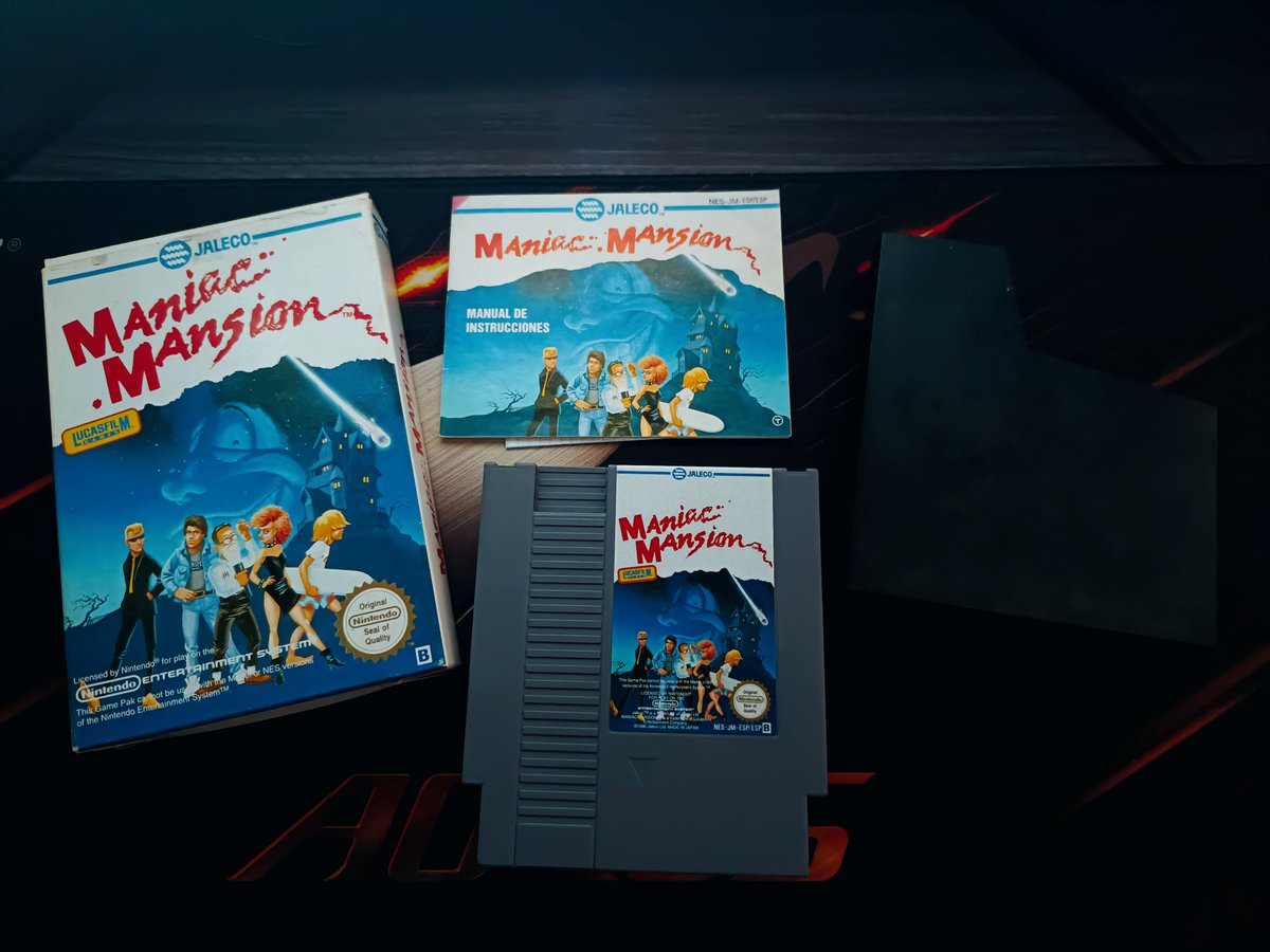 AlbusJC's tweet photo. Creo que mi pasión por los videojuegos comenzó con el padre de las aventuras gráficas modernas, de la mano de #Nintendo y la antigua Lucasfilm. Eran obras que suponía todo un reto completarlas. Quizás por eso me siguen atrayendo... https://t.co/KsRgI4kkg5