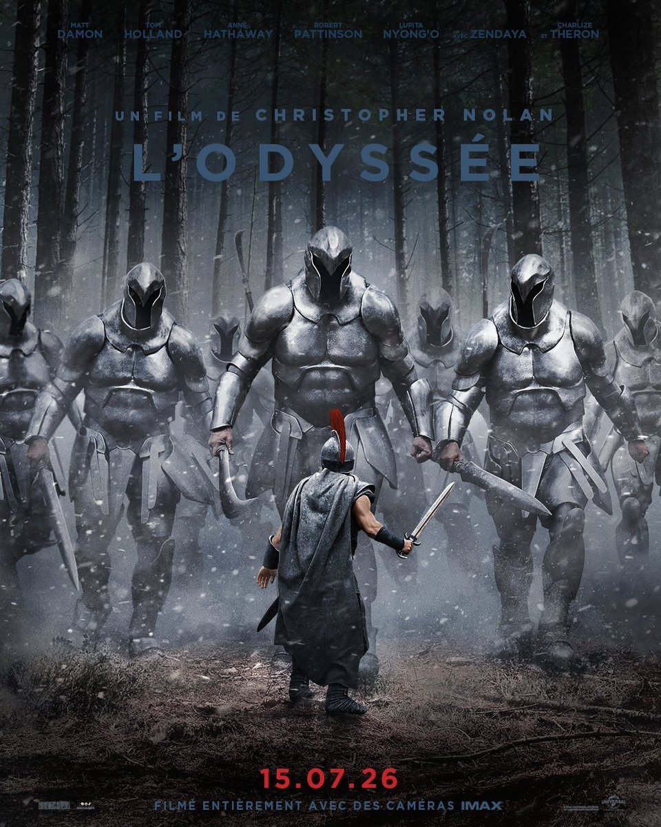 boxofficefr's tweet photo. 💥 Enorme : le cap des 3 millions d'entrées a été franchi hier après seulement 12 jours en salles par #LOdyssée. C'est le 5e film à y parvenir en 2026. Les 4 millions d'entrées seront dépassés dans moins d'une semaine. cc @UniversalFR https://t.co/HzBsLavDXx