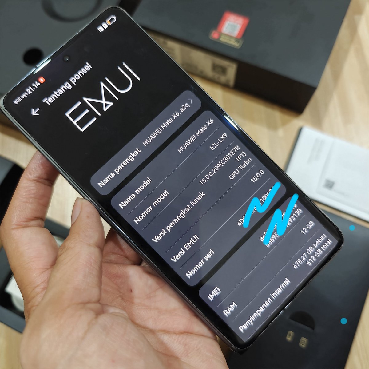 bradergadgets's tweet photo. Huawei Mate X6 12/512

- Resmi (ON 05 Apr 2027) Black
- Like New Fullset Fungsi No Minus

#huawei #huaweimate #huaweimatex6

Terima Jual Beli dan Trade In
Minat Silahkan WA 085161116272
COD Jatiasih/Menyesuaikan
Insta X Utube TTok @bradergadgets https://t.co/syH8tIG3nF
