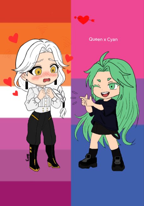 emy_0002's tweet photo. Fanart del Royalbard, la mejor pareja de la reina 🍀👑 

#Luckyqueen #Queencyan #TOBEHEROX https://t.co/PLxNQ6btgv