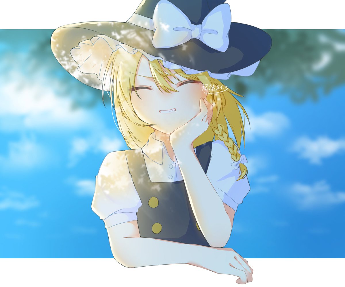 46takoyaki1011's tweet photo. 夏魔理沙
#東方project
#イラスト https://t.co/UzPiugzxX0