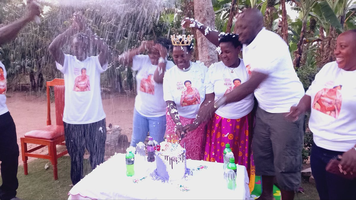 BensonAgaba's tweet photo. Happy birthday our dear mum, we love you more. https://t.co/xrtSxtHHnC