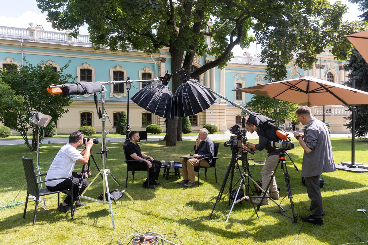 ZelenskyyUa's tweet photo. I had a very good phone call with the new Prime Minister of the United Kingdom. I hope that we will have a productive bilateral meeting where we will speak about all sorts of things. We did a lot with Keir, and we need to carry on, open a new chapter in our relations. For example, the Drone Deal. I want to build a big factory in Britain based on new technologies, share them with our partners. We are ready to share all our experience with the UK. I hope that the UK will do the same. We need to make this Drone Deal very strong. When we meet, I will be talking not only about our needs, but also about how we see our bilateral relations in the future. What we can do together to strengthen both Ukraine and the UK.

There are three things that are very important to create something new. You need funding. You need technologies that Ukraine and the UK have. Ukraine has good missiles, but we see that the UK's Storm Shadows are strong, and we want to produce them or something similar. The UK wants to have such drones as we have, including sea drones. We are open to this. Next, training. The UK helped us with this, and we are ready – with all our experience – to share with the UK what it might need. Then, for example, the UK doesn’t have anti-ballistic air defense. We need to build our European anti-ballistic system. We can work together.

From an interview with Sky News (3/3).