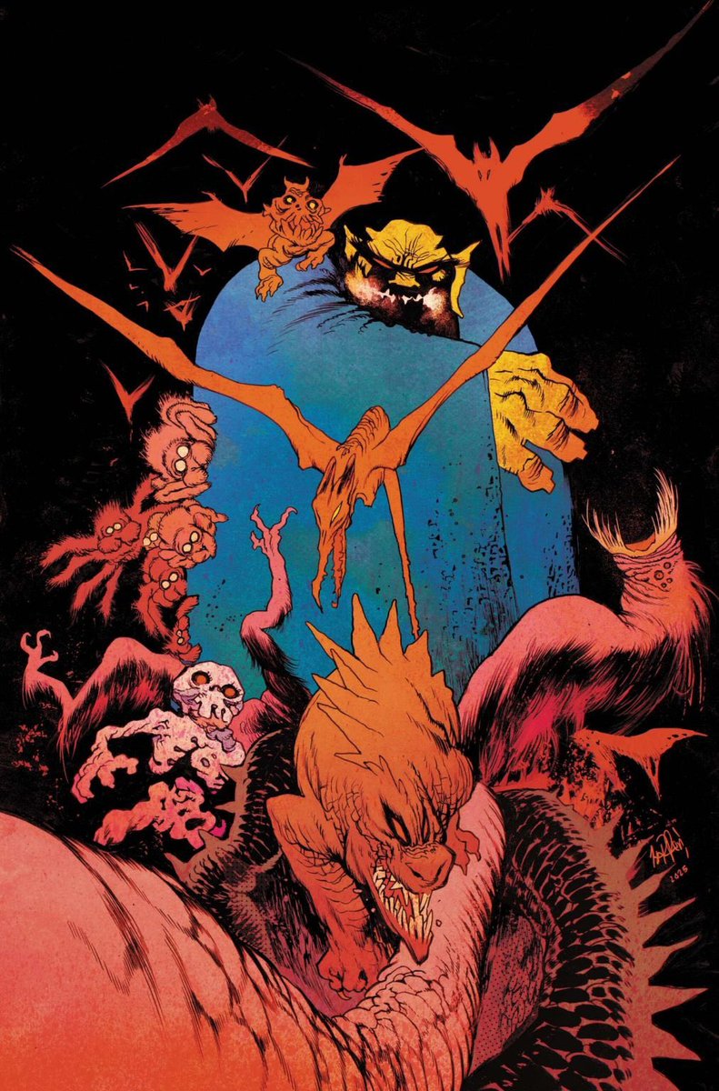 AtomikPop's tweet photo. The Demon, written and drawn by James Harren, will hit the shelves at Atomik Pop!  on October 7, 2026! https://t.co/WJbvD0YHTw
