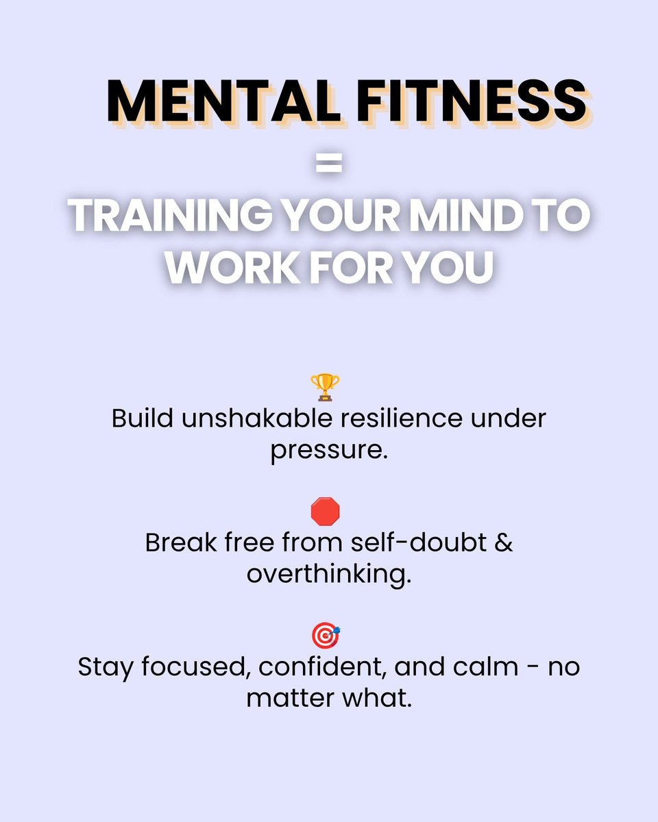 liezelv's tweet photo. 💭 Same person. Same skill set. Two completely different outcomes depending on which one's driving.

#MentalFitness is how you train the driver - I would know, as a certified Mental Fitness Coach.

Not therapy.
Not vibes.
A skill, same as your legs on race day. https://t.co/Ufh1v3oN2H