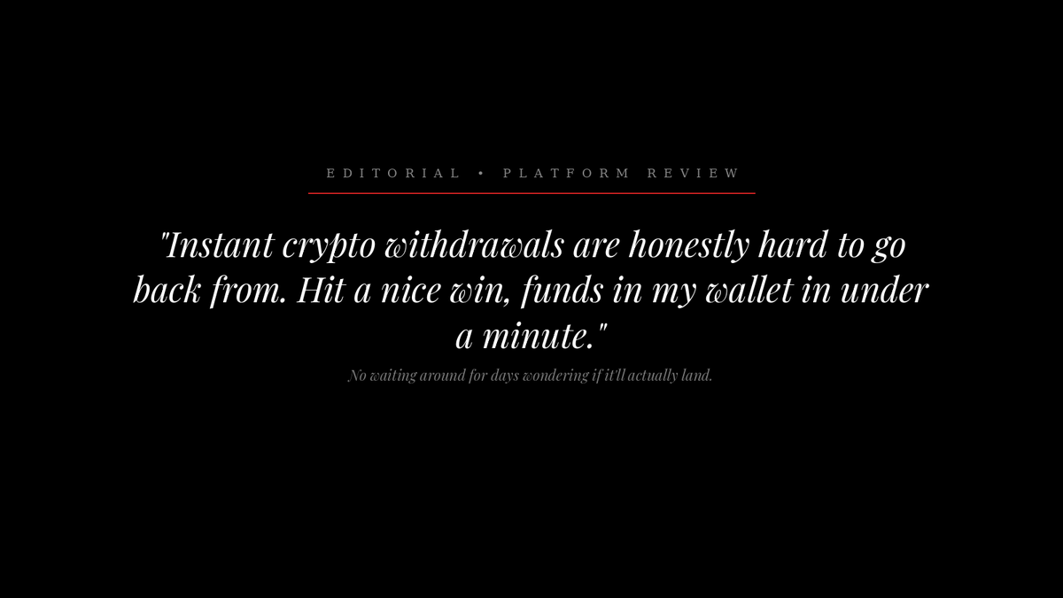 Luggofront's tweet photo. Been doing most of my sessions on StakePrix lately and the instant crypto withdrawals are honestly hard to go back from. Hit a nice win, funds in my wallet in under a minute. No waiting around for days wondering if it'll actually land. https://t.co/EuI1d0LZNf