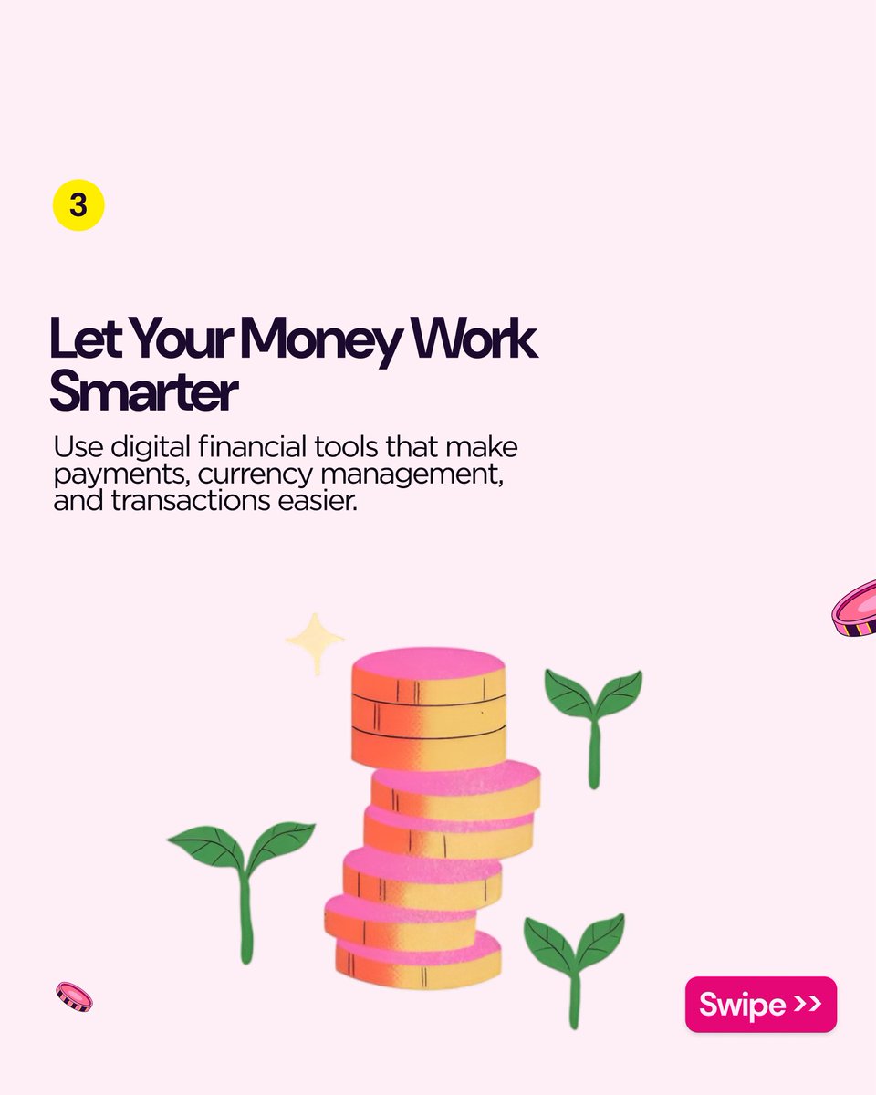 1appOnline's tweet photo. Work smarter.
Let your money do the same. 💸

Digital finance tools make everyday money management simple.

#Fintech #DigitalFinance #MoneyManagement #SmartMoney #1app #EasyLifeIsHere #FinanceNigeria #MoneyTips https://t.co/ssBpmpk8j9