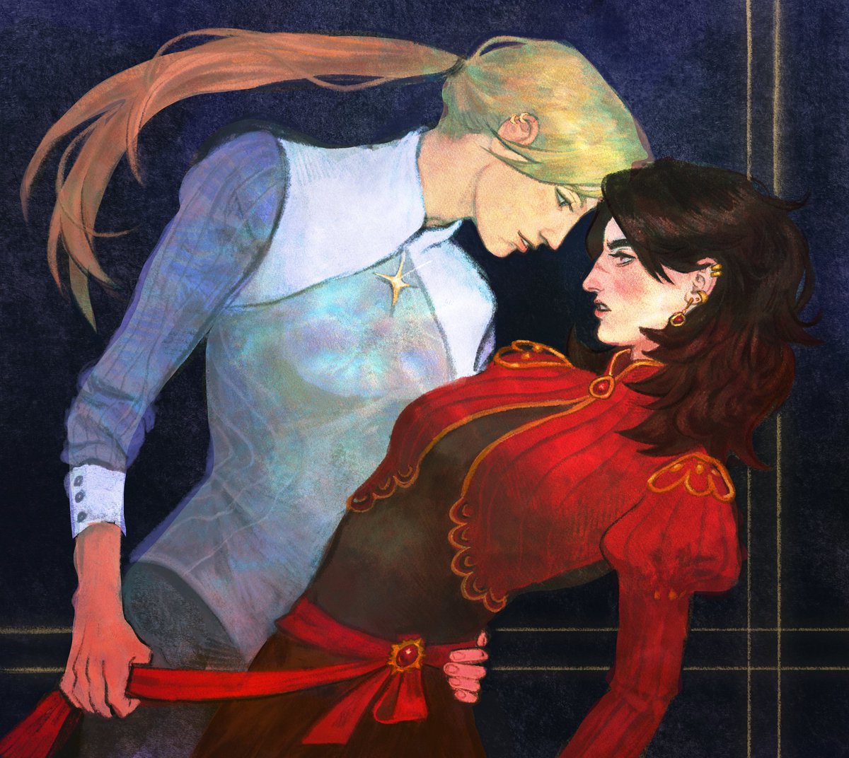 sparggwy's tweet photo. my two doomed yuri
#fyp #fypシ゚viral #art #wlw #artist https://t.co/Bvn2HM7yWL