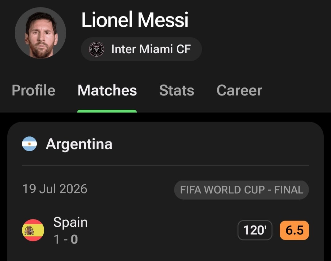 SundayEseka's tweet photo. @Raffaello00x @EthioAnfield @Messizi10 @Slqg0 Messi was fantastic in all games including the final? Wtf is wrong with messi fans? I think messi would have had 20 Ballon D or if it were fans vote that decide🤡 https://t.co/Efe5uTBs6w