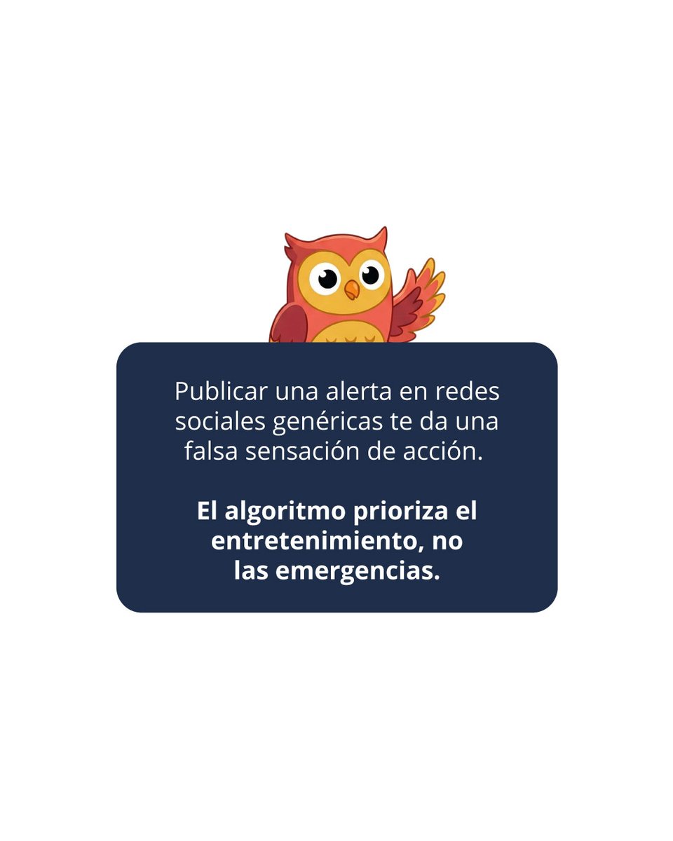 UbikaEs's tweet photo. Las plataformas digitales tradicionales sirven para conectar intereses, pero fallan en situaciones de crisis local. 

Una alerta de desaparición en tu barrio necesita visibilidad inmediata en ese mismo código postal, no en la otra punta del país tres días más tarde. https://t.co/3aIh0Lsrrk