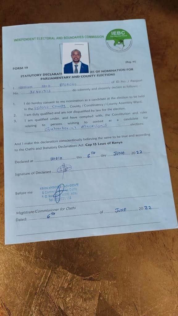 Sonko047's tweet photo. The political wave continues to grow.
H.E. Ibrahim Said, the 2022 gubernatorial candidate on the CPK ticket, has today officially joined the National Economic Development Party (NEDP).
He has expressed his interest in vying for a different elective position on the NEDP ticket and will announce his preferred seat at the appropriate time.
We warmly welcome him to the NEDP family and look forward to working together as we build a stronger, united and more prosperous Kenya. Karibu NEDP!