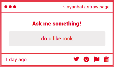 Ppawmbatz's tweet photo. yes i indeed like rock https://t.co/x5M8jmcuDA