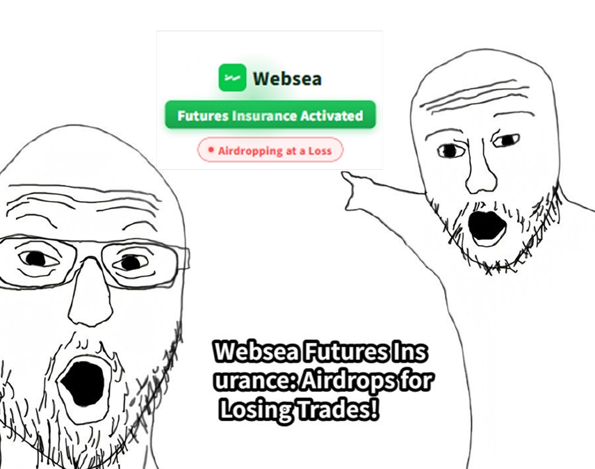 webseaofficial's tweet photo. Everyone: "Websea Futures Insurance has airdrops for losing trades!"
Me: "Where?" 👀 https://t.co/l9cVY0t2Qq