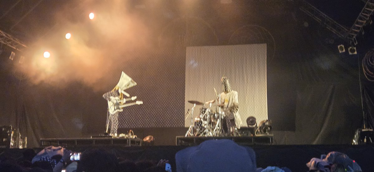 philadelphicus's tweet photo. フジロック3日目でした
アンポワ、ミツキ圧巻でした https://t.co/6uj2mcFdUS