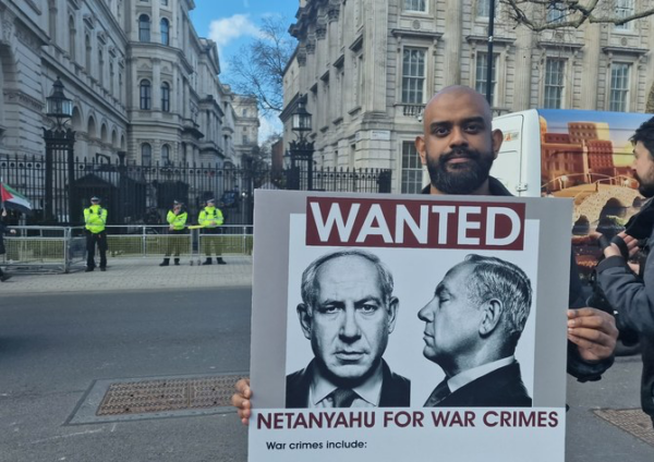 Abuyousef's tweet photo. The Butcher of Gaza is coming 2 🇺🇸!

Attention all 🇺🇸 law enforcement agencies!
Be on the lookout:  An indicted war criminal is coming 2 the 🇺🇸 next week.

This man should be arrested, put on trial &amp; prosecuted 4 war crimes against humanity instead of roaming the 🇺🇸 freely.

🩷🍉 https://t.co/7yjSVQx9Kn