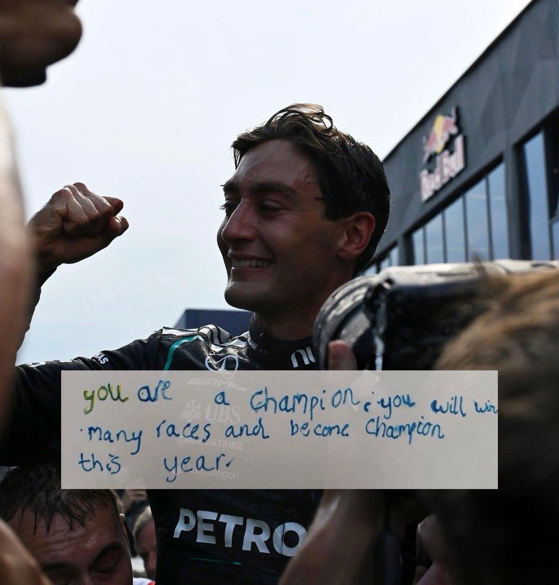 weraugoing's tweet photo. “i believe in you. because when you were little you won many races in your small car” https://t.co/4rpOmCzHrd