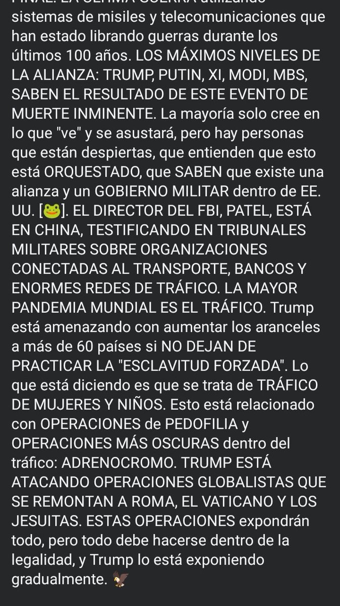SIUKRA12's tweet photo. EQUIPO R.R. LO DIJO CON ANTELACIÓN...
QTSR 
Este escenario tiene un 70% de probabilidad de ocurrir...
(Estos INFORMES están llegando a nivel mundial, desde Japón hasta filtraciones del Pentágono...).
_
@ALIENEGRO https://t.co/8H3YIWDT9S