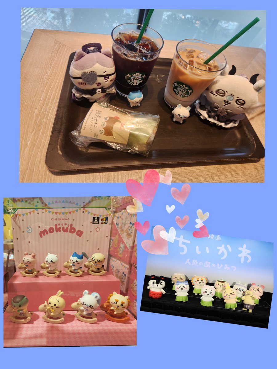 gaze6969tsk's tweet photo. K-POPとモモンガ好きな子の
早目のBD…祝ってきた🩷️🩷️🩷️
#BD  #ちい活 #推し活  
#ハチワレ #モモンガ 
#スタバ #お野菜ビッフェ 
#黎KURO https://t.co/lMWkmZKdXq