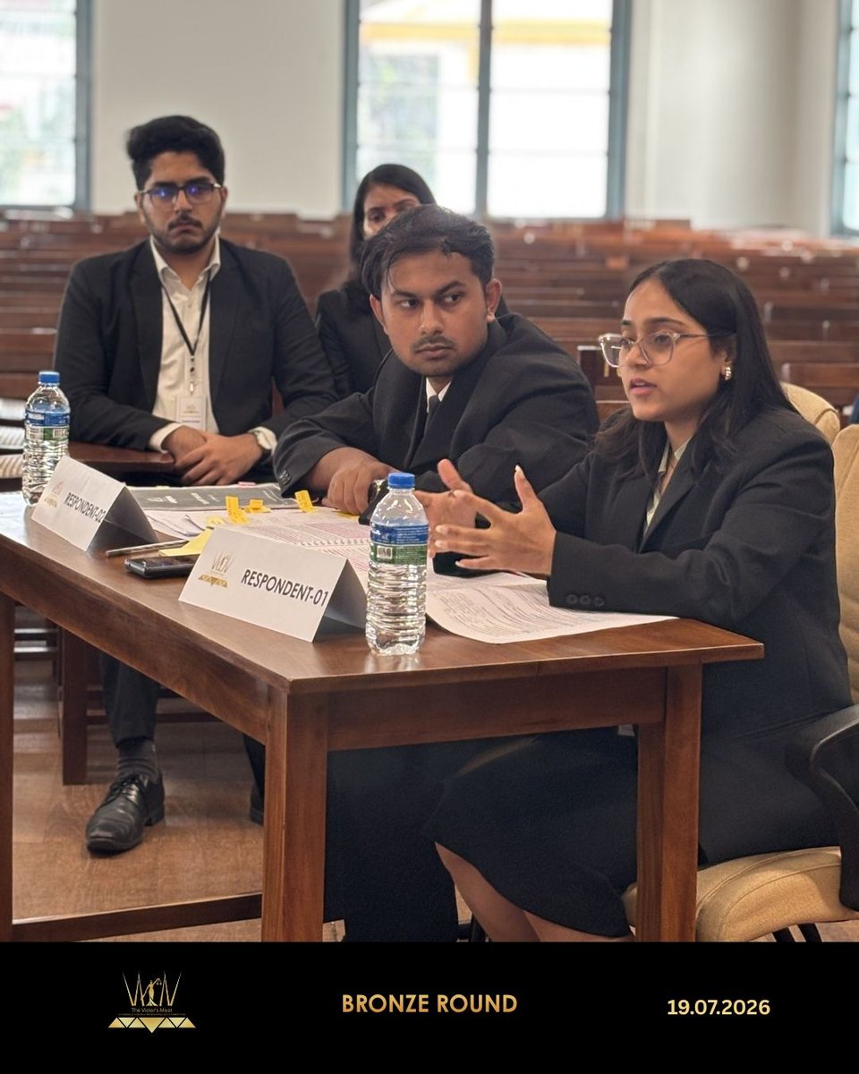 Victorsmoot's tweet photo. The Bronze Rounds of The 9th Victor's Moot!
Held on 19th July, teams showcased their skills and set the stage for an exciting journey in Sri Lanka's premier international commercial arbitration moot.

#VictorsMoot
#9thVictorsMoot https://t.co/kBeQH2Hayn