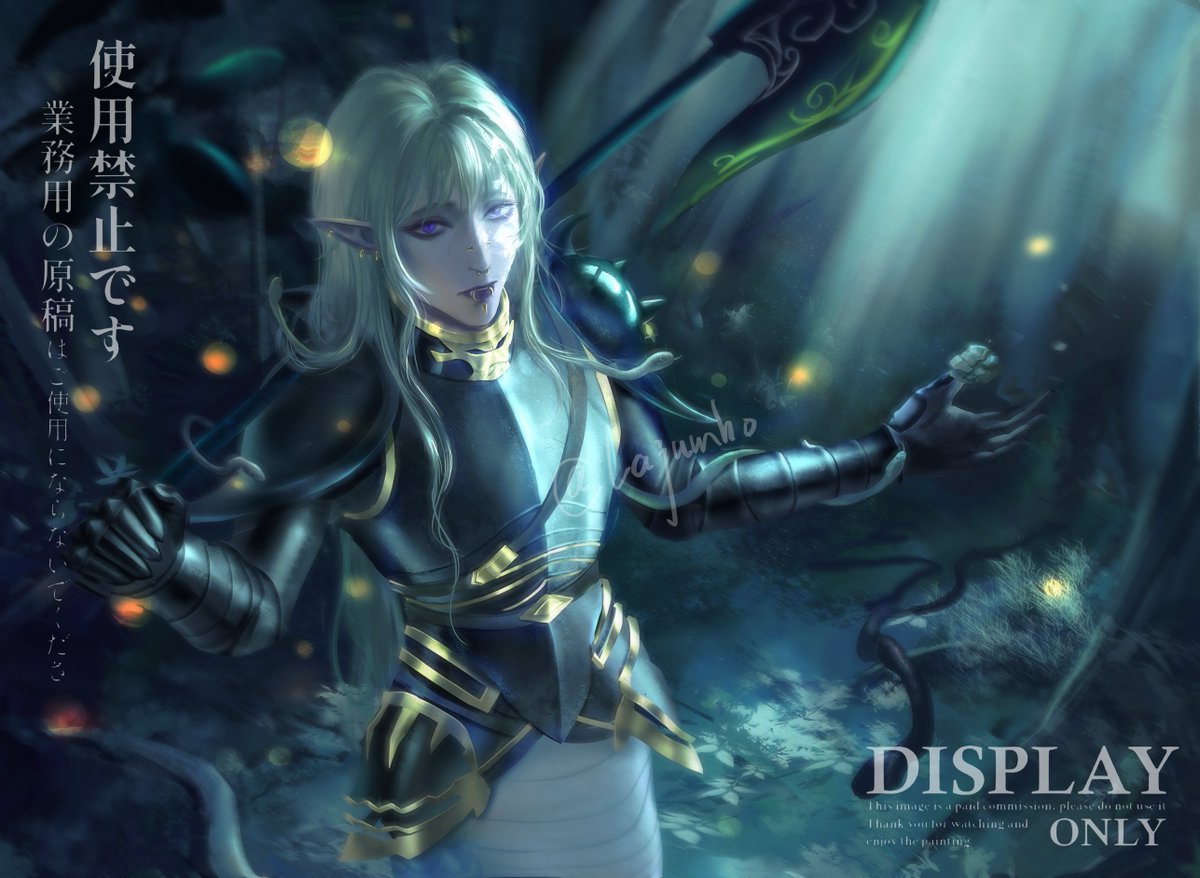 Lajumbo1996's tweet photo. My second collaboration with Skilk9! This is also my first half-body illustration commission. Thank you for trusting me🥰 — honestly, this piece came with a lot of challenges along the way, but luckily I managed to overcome them all in the end. https://t.co/AzfkZbx0zS