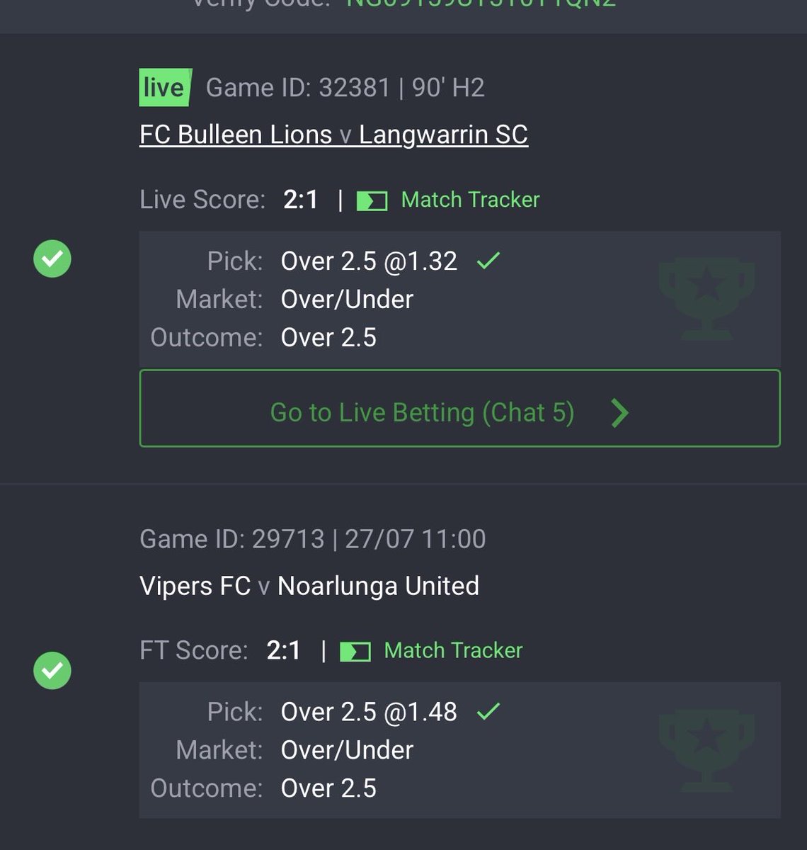 Firepunts's tweet photo. BOOOOMMM🔥✅

2 ODDS WON ON SPORTYBET🔥

Congratulations if you played ✅

Drop your winning slips 🔥

Telegram channel :https://t.co/nYTMUWN6U9

WE GO AGAIN!!!! 

@Mrbankstips @Davidbanksz @CHIZZY_BB @mrbayoa1 https://t.co/nC9d3iuPQc