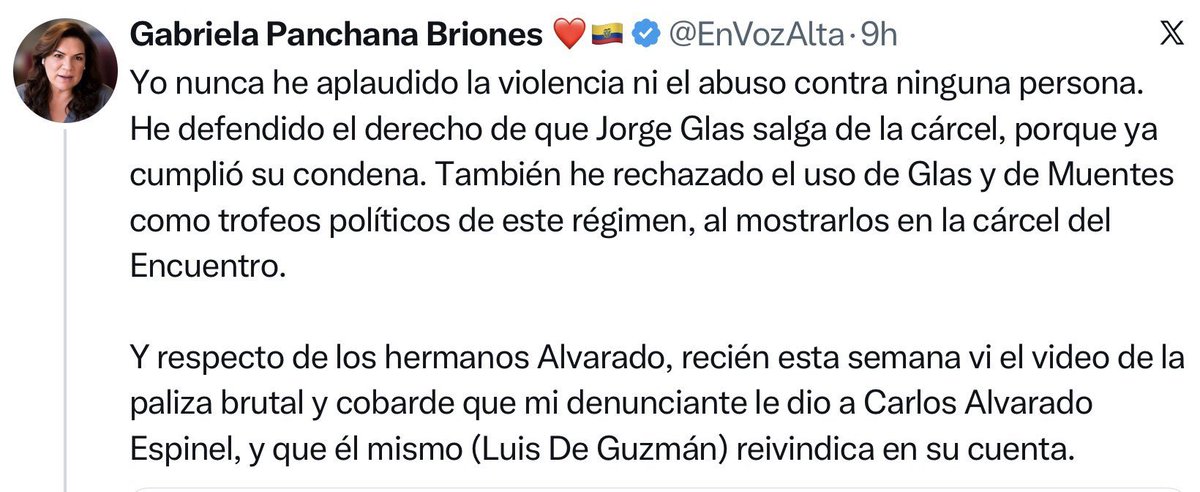 DrBannerLuis's tweet photo. Despertar y leer que LA CALUMNIADORA SERIAL Gabriela Panchana Briones @EnVozAlta , se VOLVIÓ CORREISTA, pidiendo libertad para Jorge GLAS, me tiene bloqueado... ESA "TERCERA VIA" jajajaj

🤣🤣🤣🤣

@tuiterasanta03 @Monchiito_ @JohnTown_ @lulagaray @ladataec @EcElportal https://t.co/N9Y5ffA3Cx