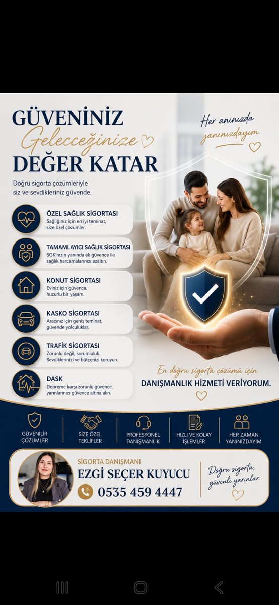 gullsecer's tweet photo. Özel sağlık sigortasının rahatlığını bilseydiniz hiç beklemez hemen yaptırırsınız. Tecrübeyle sabit 🫶 https://t.co/48ALXeYMkQ