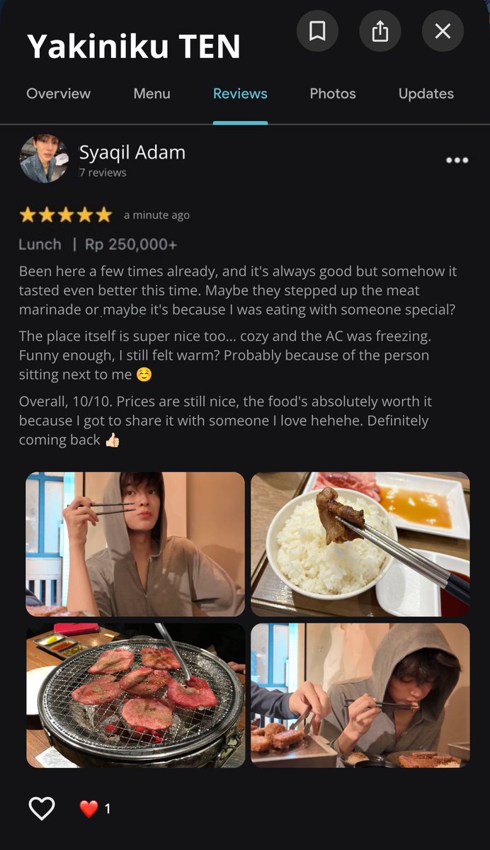 Pathmused's tweet photo. Jangan lupa makan enak! https://t.co/VzPT2emWRC