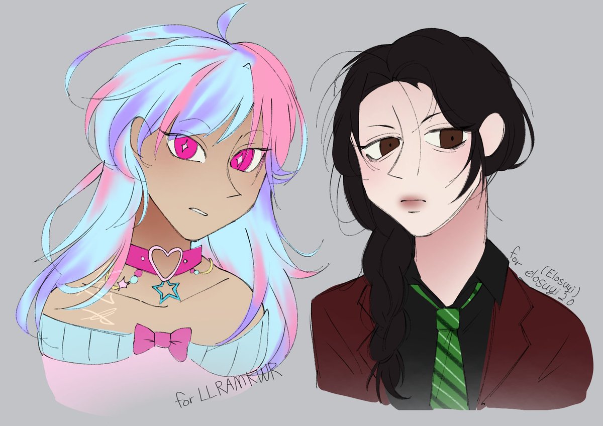 ribnaya45's tweet photo. Drawing other people's ocs part 2

For @elosuyiwoouyi05 and @LLRAMKWR !! https://t.co/Ivzc04eNpQ