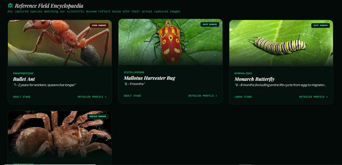 LaurenTelsaz's tweet photo. Have you been bitten by an insect but you do not know these;
Name
Risk factor
It's habitat
Quick first-aid guide.... ?
That is what INSECTIQ is built for.

Test and give me feedback.
https://t.co/L51vRhAQCI https://t.co/5Md1RqNXxc
