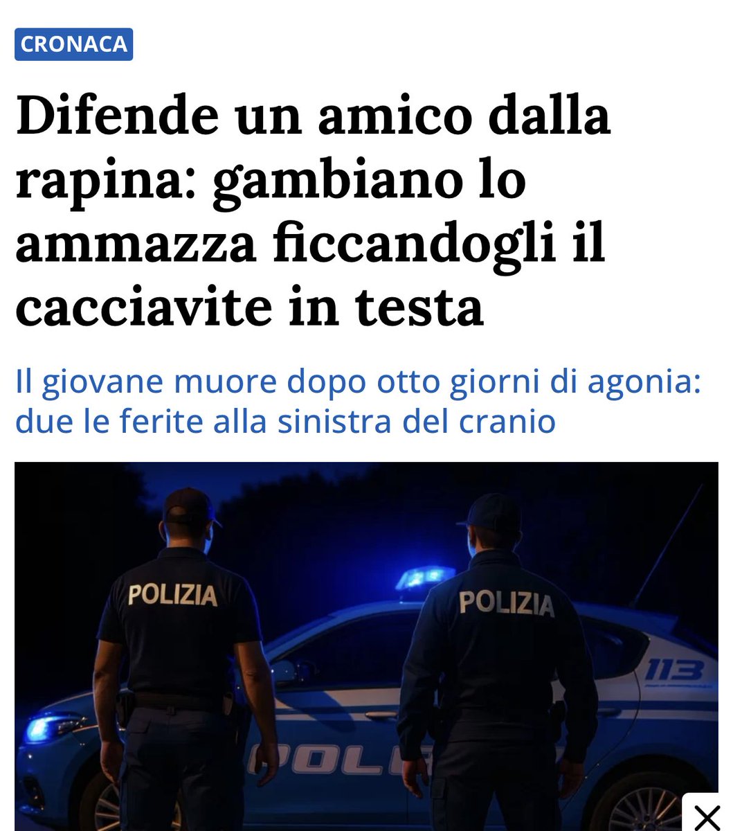 Blueyesmi's tweet photo. Poi dicono che non bisogna sparare a questi maledetti criminali https://t.co/O5Bh3gB015
