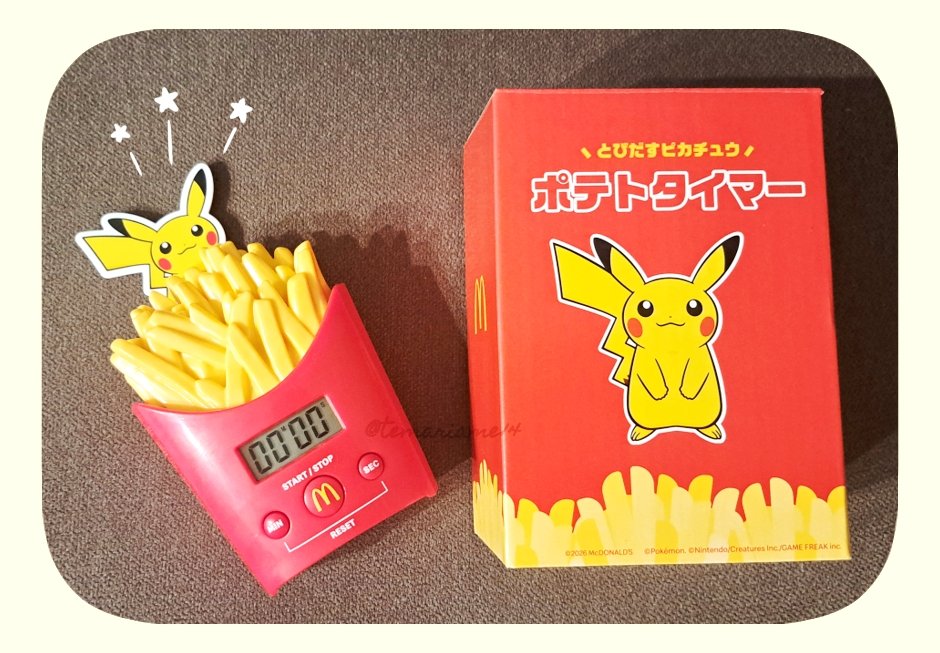 temariame14's tweet photo. かわいい🍟⚡ https://t.co/SF3rmOnwDs