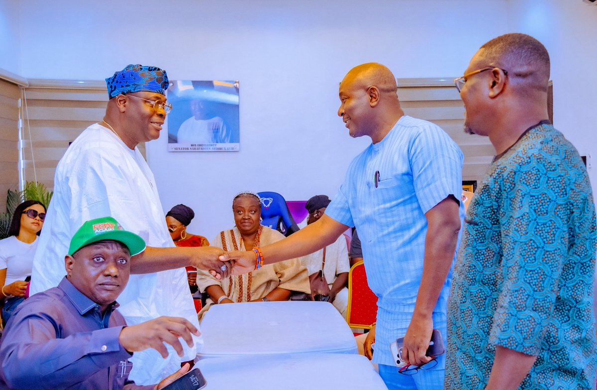 akinalabi's tweet photo. Yesterday with the State House Chief of Protocol (SCOP) and a loyal son to President Bola Tinubu, Ambassador Victor Adekunle Adeleke. Top, top man. https://t.co/zEo9C5cBbT