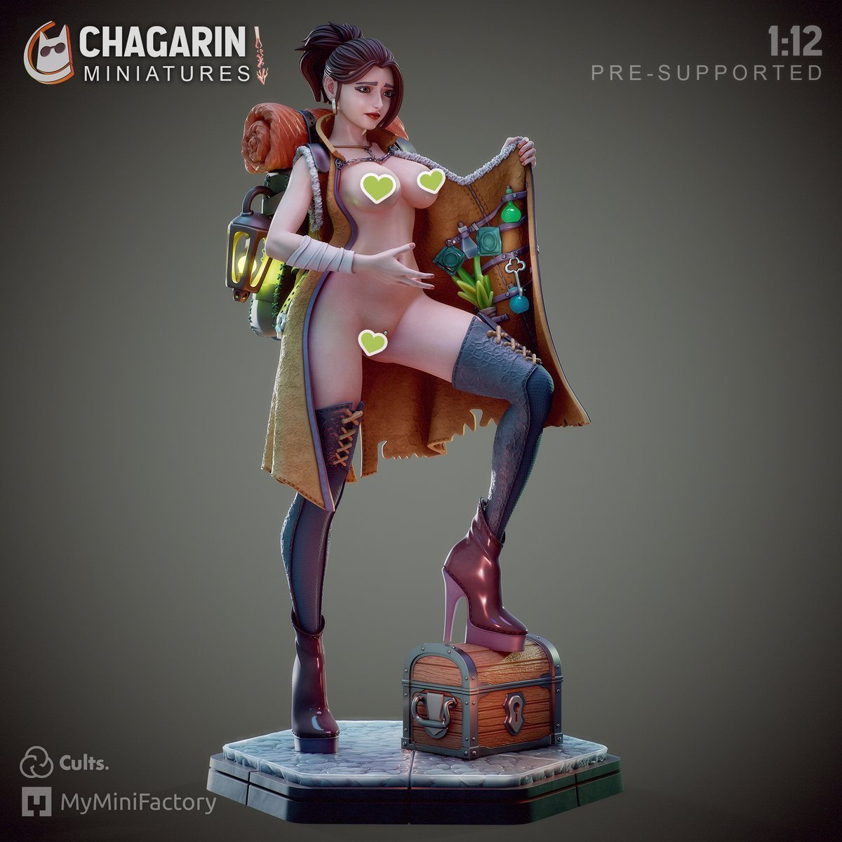 chagarin139's tweet photo. Elva - Lady Merchant / D

Default model scale 1:12. Height - 175mm (total height from bottom to top point). You can independently change the scale of the model depending on your equipment and preferences.
#Merchant https://t.co/fKdWuBbPvX