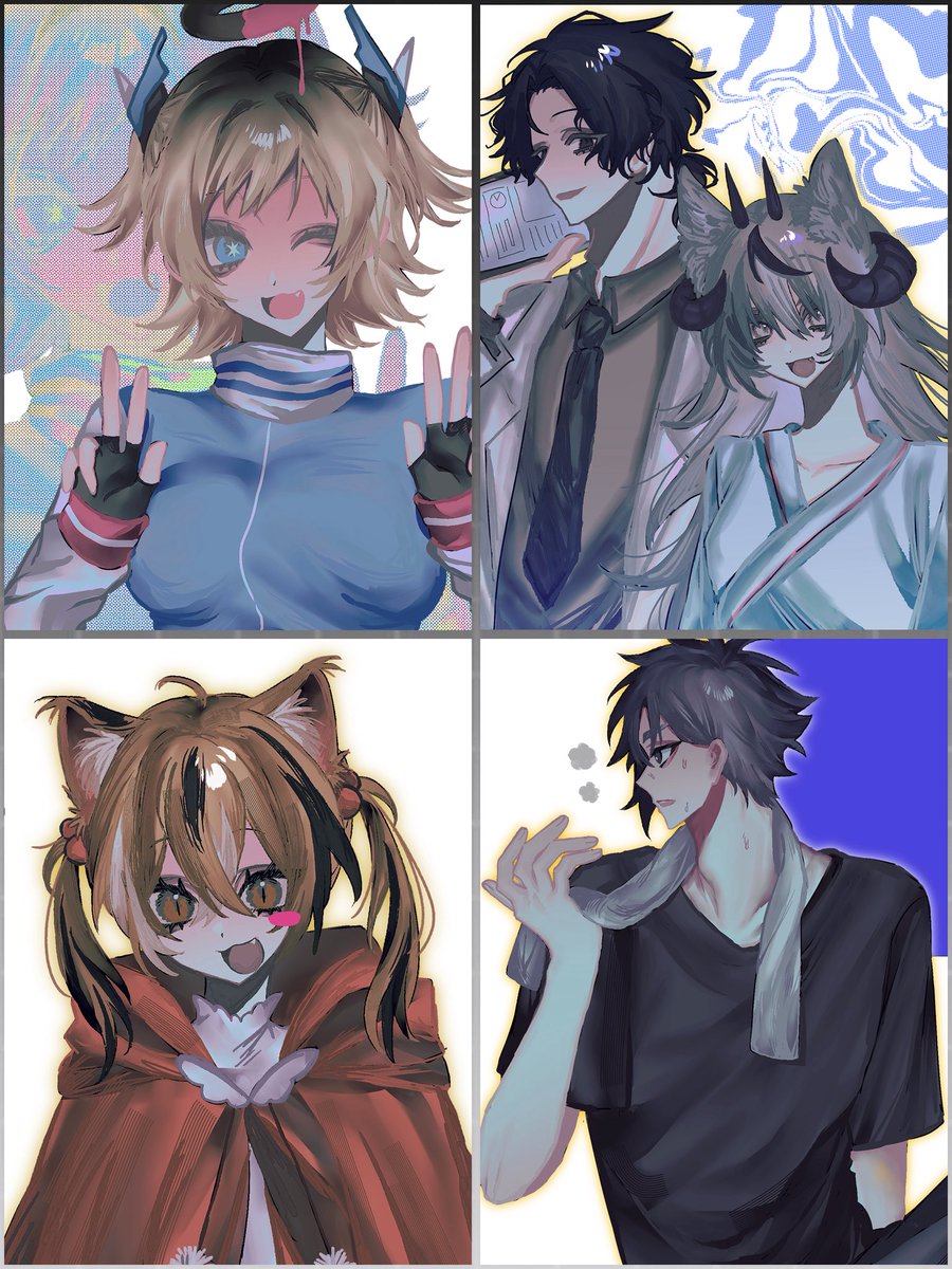bku_3u's tweet photo. #自創作に狂っている人間と繋がりたい 
#夏の創作クラスタフォロー祭り 

一次創作に狂ったり共同創作をしたりしています！
自創作が大好きな人と繋がりたいです🫂
全反応気になった方巡回します(>`ω<)♪ https://t.co/FIoQjQkxWm