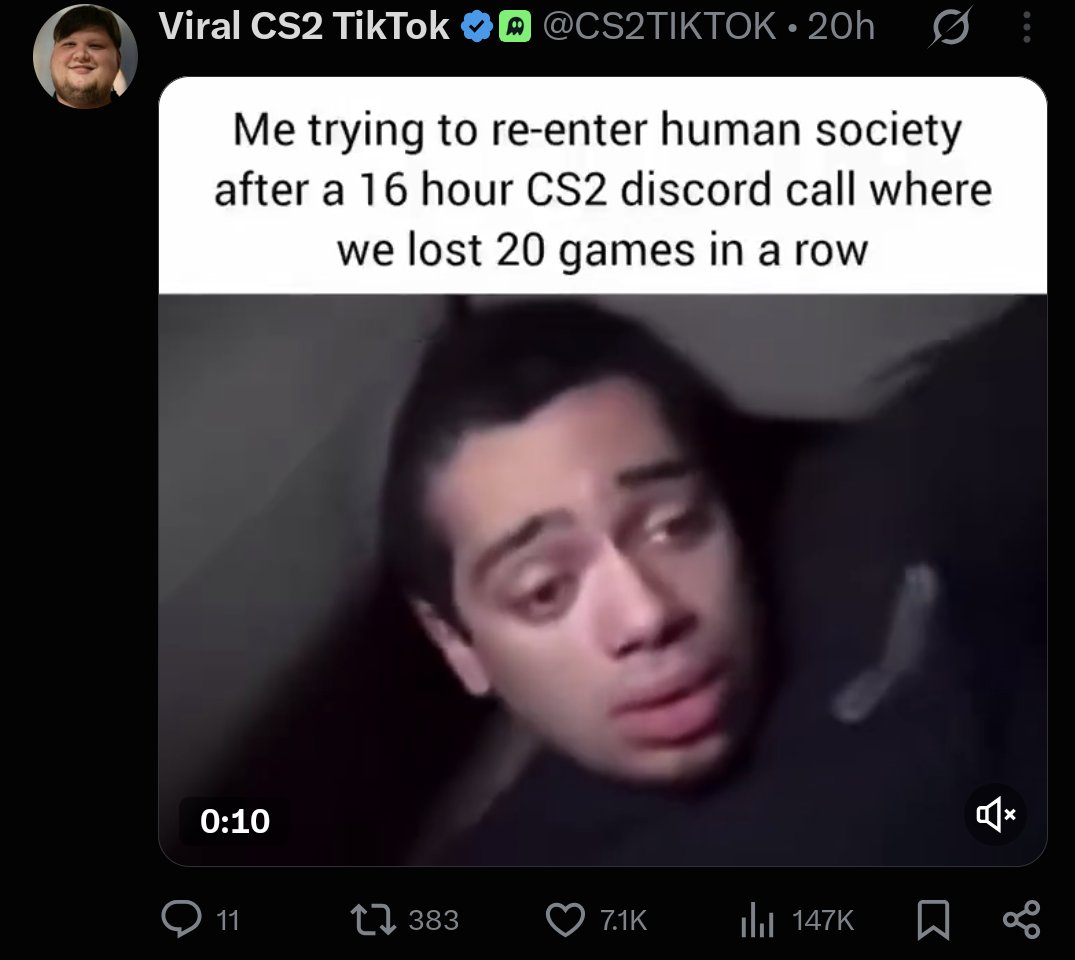 CS2 MEWS tweet media