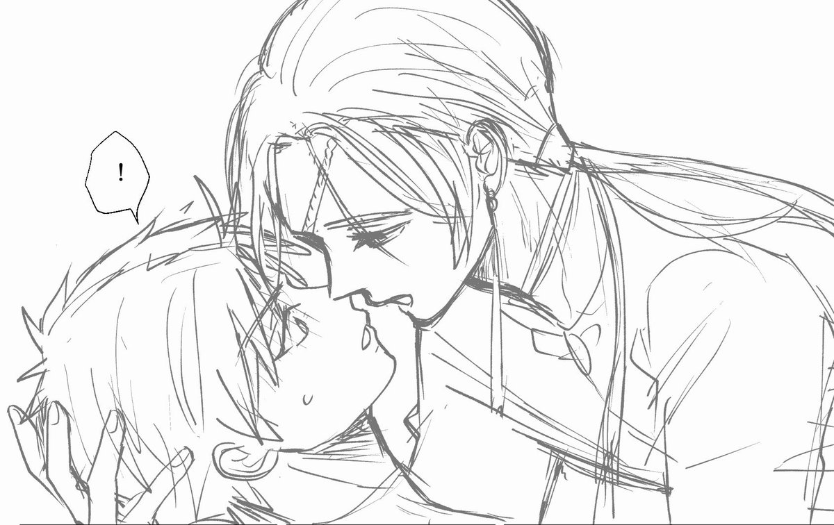 _mi_cchi_'s tweet photo. 騎士🫖🌸原稿wip https://t.co/z0eG4xhhEN