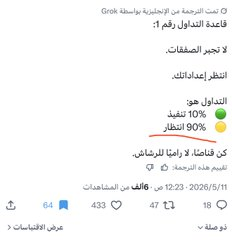 R74_35's tweet photo. ليش دايم اتكلم عن الصبر من خمس سنين ؟

وليش اغلب الحسابات الاجنبيه كذلك بالصور المرفقه يتكلمون عن الصبر ؟

وليش الصبر هو اقوى صفه بالمتداول الناجح ولازم يتدرب عليها :

1- يدخلك في أفضل الفرص فقط

    تنتظر حتى يكتمل نموذجك وشروط استراتيجيتك، بدل الدخول العشوائي.

2- يقلل عدد https://t.co/a98IG1Vpnv