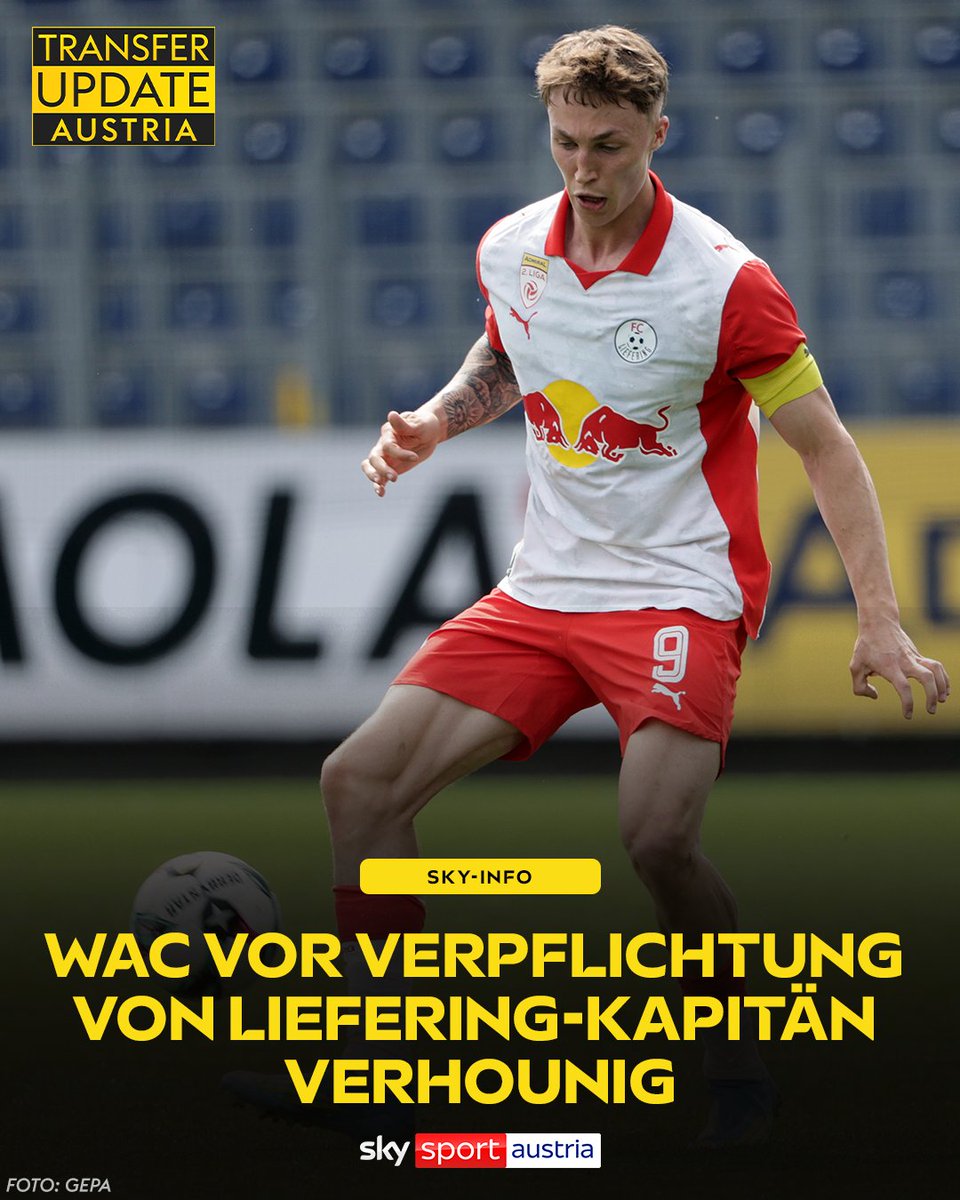 SkySportAustria's tweet photo. Der @WolfsbergerAC steht nach exklusiven Sky-Informationen vor der Verpflichtung von Phillip #Verhounig! 

👉 https://t.co/yJvUDfko3B https://t.co/RUdNSxF65v