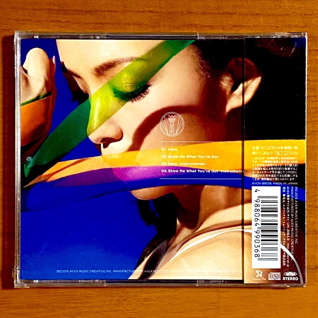 本日で発売から10年！！！ 2016年7月27日 発売 【Hero/安室奈美恵