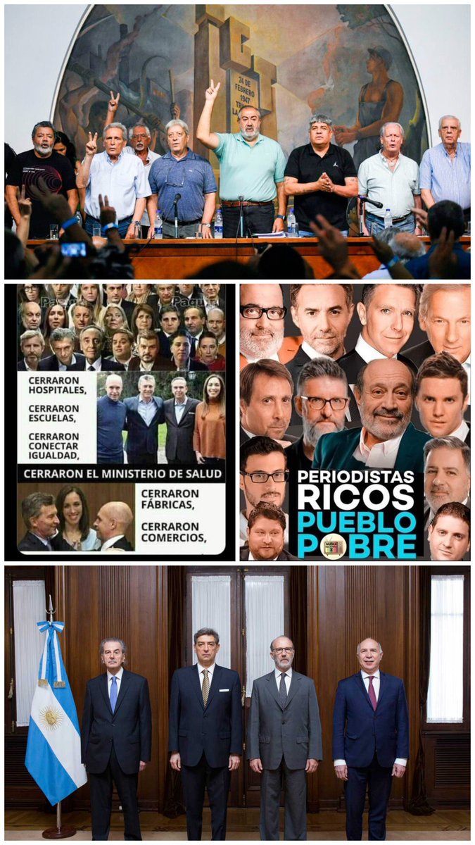 Claudio64727006's tweet photo. @Kicillofok 🐀🧀🐁🇦🇷=GANAS EN PRINERA VUELTA/LOS CHANCHOS🐖SE COMEN CUALQUIER😈😸COSA HASTA SUS CRIAS🐷PERO NO COMEN BURRO🫏NO DEJAR EN PIE/NINGUNA REFORMA LIBERAL IMPLANTADAS/DÉ QUAJO SUS LEYES TAMBIEN/LA FIESTA LA PAGA LA CASTA/QUE ESTUVO Y ESTA DE FIESTA🫰💰💵🪙IMPUESTAZOS Y MAS RETENCION https://t.co/WBGFytjoa0