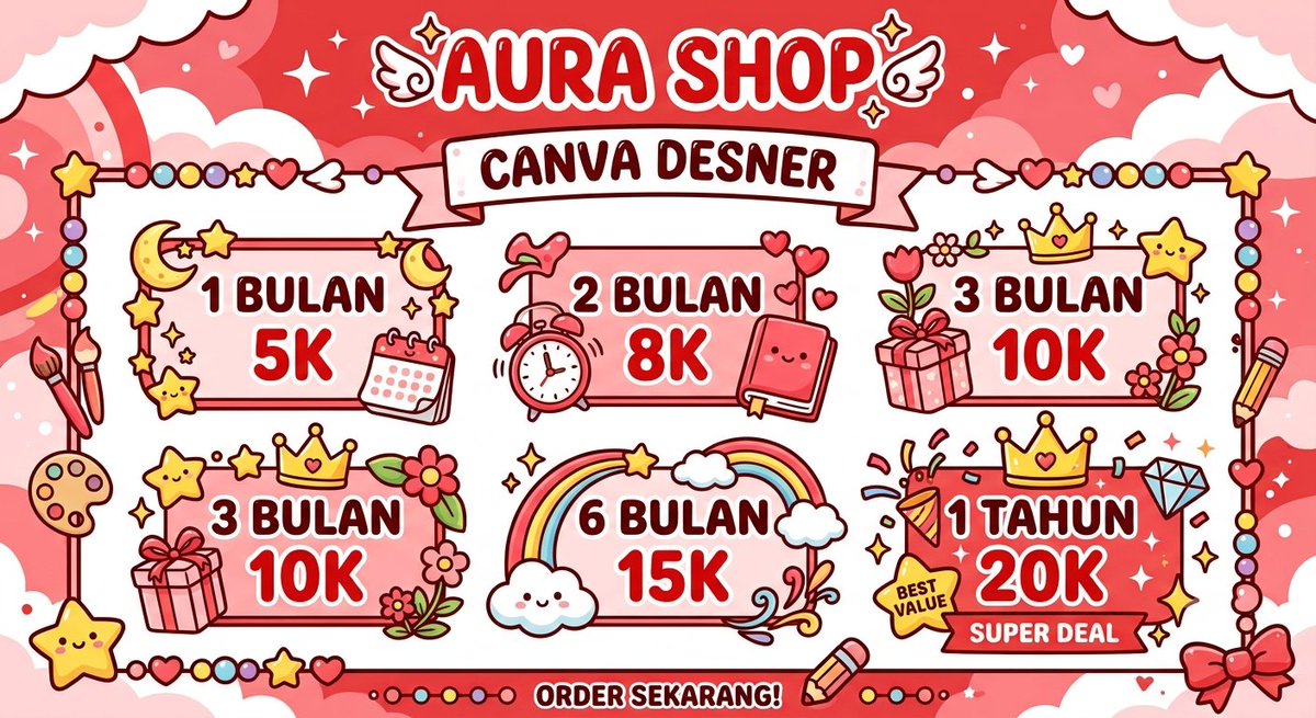 eartharoberson3's tweet photo. READY YAAA BULANAN HARIAN CANVA MURAH BERGARANSI TRUSTED UDAH DESIGNER JUGA BISA ADD FONT, DIJAMIN TRUSTED DAN FULL GARANSII, LANGSUNG WA AJA KE NOMOR YANG DIBIOKU YAAA 🌸 

WTS TWS JUAL WTB PRO PREMIUM 
#zonauang https://t.co/jlVMUDDr45