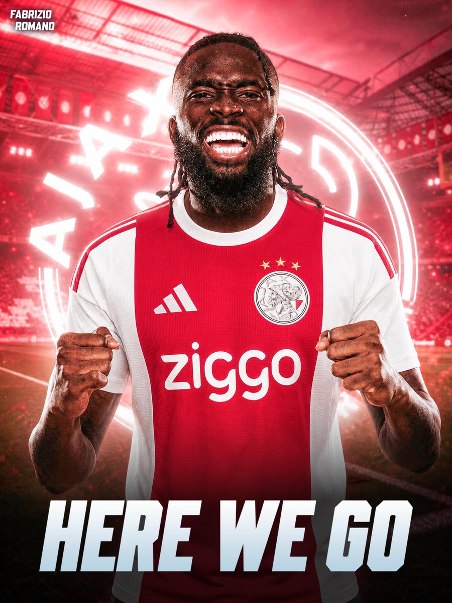 FabrizioRomano's tweet photo. 🔴⚪️💥 More on Tolu Arokodare to Ajax exclusive story:

Loan with salary fully covered by Ajax, €22m buy option clause not mandatory. Loan fee also included.

Wolves to receive bonuses based on Ajax qualification for European competitions.

Here we go. 🇳🇱 https://t.co/gUlEhUpO3c
