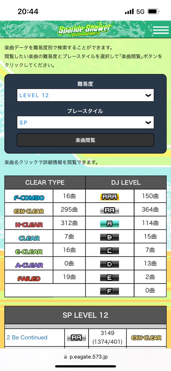 2DX_Xenon_SW's tweet photo. Lv10未ＦＣ曲全部一度は触っていって、Lv10は約半分ＦＣって結果になってますが新作までに750まで増やせると良いなって感じで頑張っていきます！

Lv12のＦＣは16曲…あと4曲は新作までに増やしたいところ！
鳥は150曲達成されて、あと50曲は新作までに増やすを目標に地力向上頑張っていきます！ https://t.co/e5m6tVUiHa