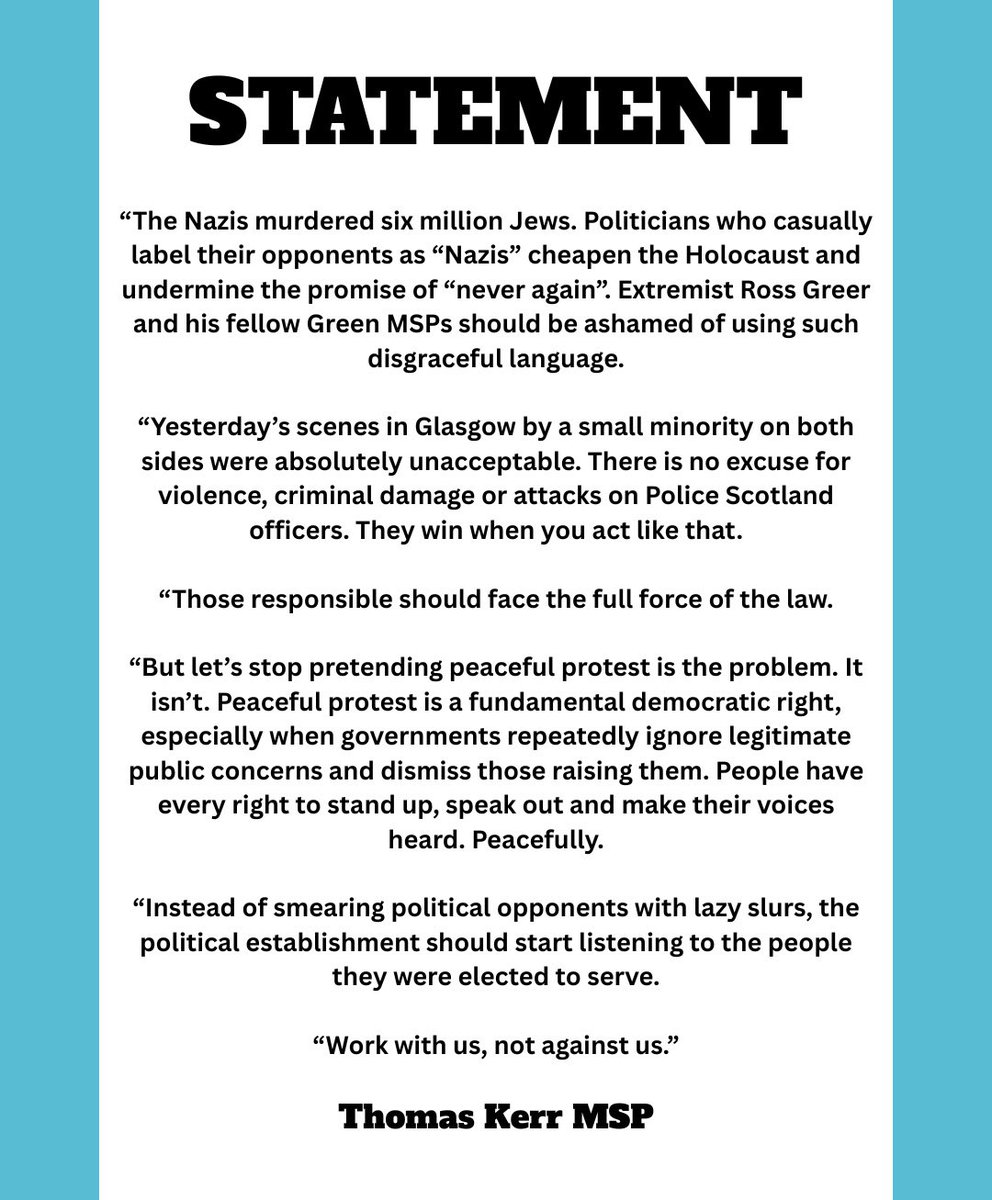 Thomas Kerr MSP tweet media