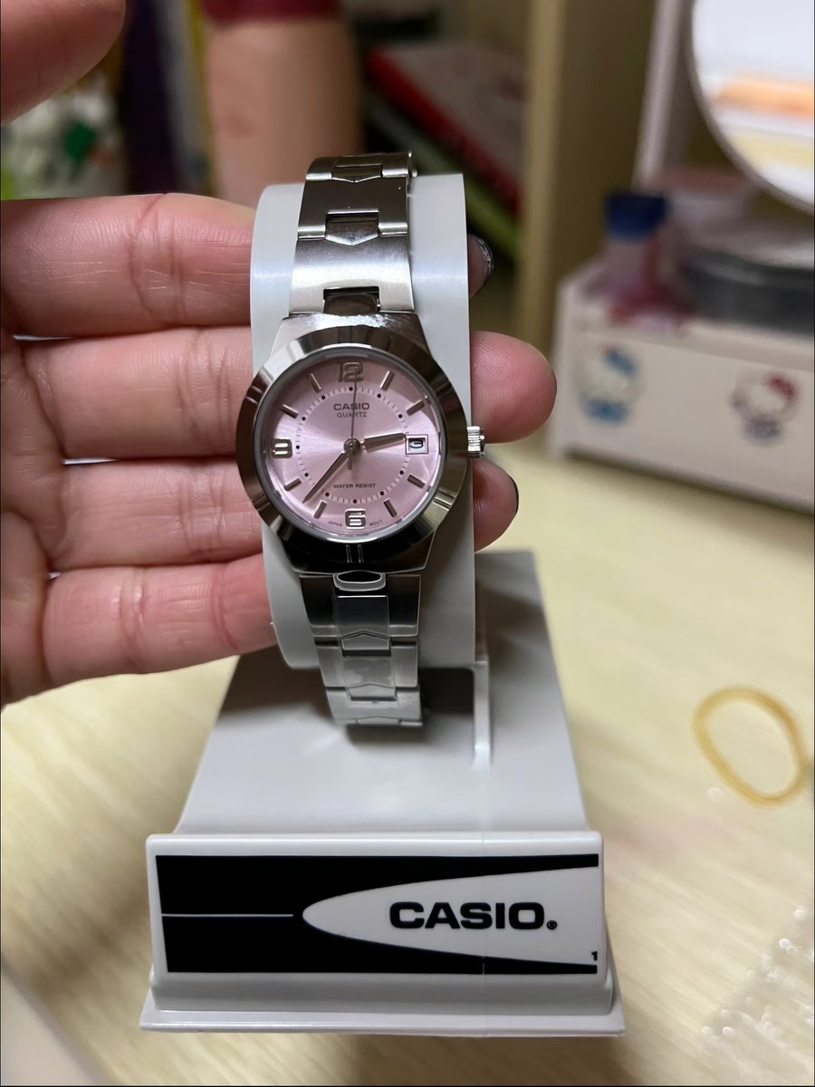 shallowspaces's tweet photo. PANTES BANYAK YANG SUKA CASIO... Emang cakep bgtt buat dipake daily, pinkeu pinkeu gemesss 🩷 https://t.co/3646aYoaOu