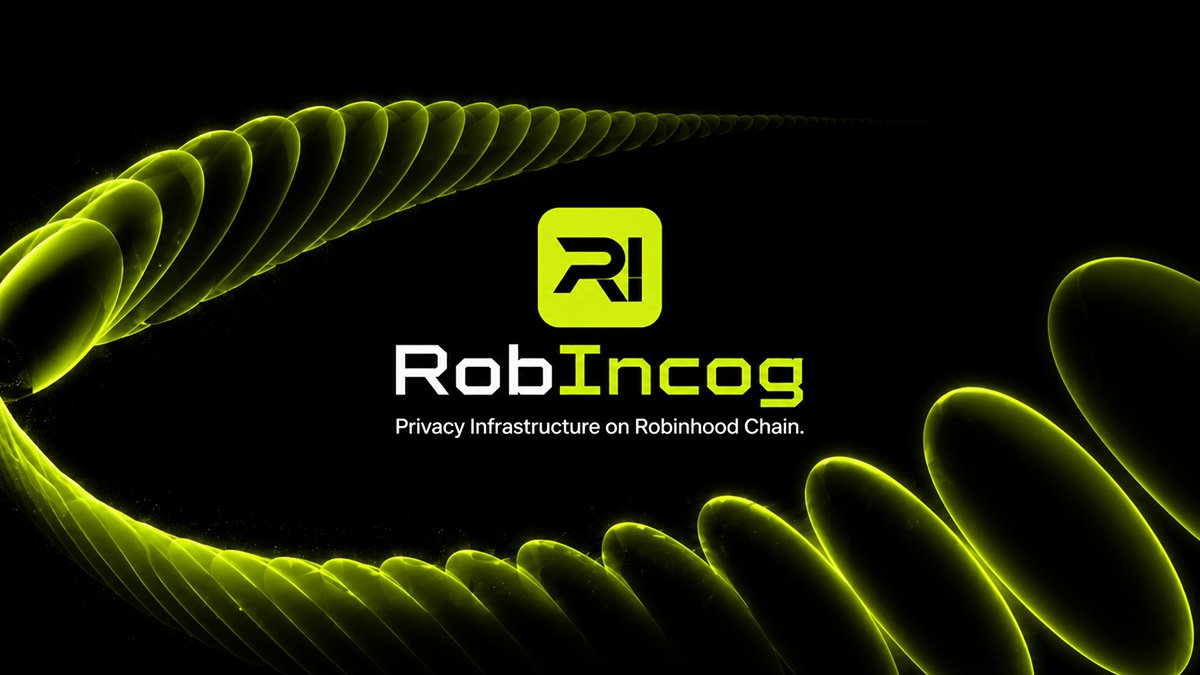 robIncog_'s tweet photo. Hi @RobinhoodApp 👋

The first native privacy infrastructure is coming to Robinhood Chain.

Built for confidential transactions, anonymous identity, encrypted messaging, and zero-knowledge verification.

No exposed wallets.
No public transaction history.
No compromise on privacy.

Privacy is infrastructure. Not a feature.

Drop your EVM address below.