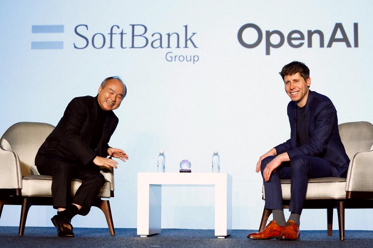 rickyluich's tweet photo. 21 new lenders just jumped into SoftBank’s $40 billion loan for OpenAI. 🚀

They got around $7 billion of the total. First Abu Dhabi Bank, GIC, and Standard Chartered each took about $1 billion.

The other $33 billion is still with the original banks—could be split up more https://t.co/g4afByYDgb