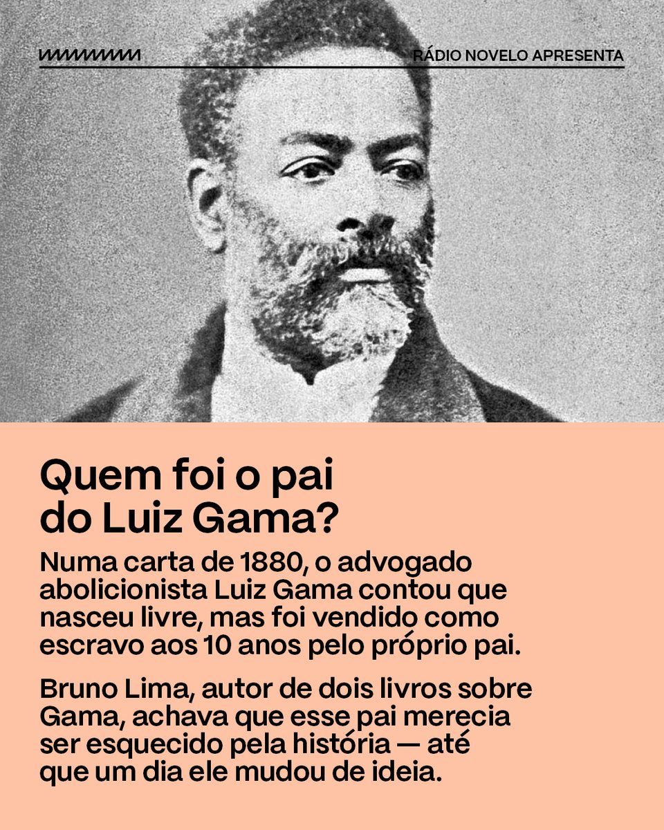 radionovelo's tweet photo. O pesquisador Felipe Brito estava em Cascais, Portugal, na busca por documentos sobre a vida de Maria Felipa, heroína da Independência da Bahia. Em meio aos dados sobre moradores da ilha de Itaparica, na Bahia, no século XIX, estava o nome de Maria Felipa, mas também estava uma família de sobrenome Gama. Foi a chave que o pesquisador Bruno Rodrigues de Lima precisava para perseguir as informações sobre o pai de Luiz Gama. E as descobertas chegaram também à mãe de Gama, Luiza Mahin.