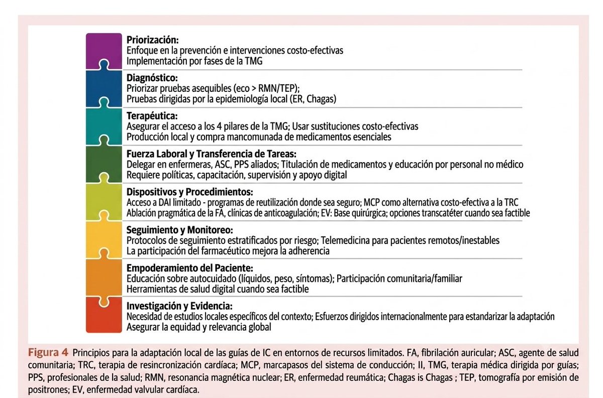 mrcsgmb84's tweet photo. 📄 Documento de consenso sobre como adaptar las guías de insuficiencia cardíaca y  trasladar la Terapia Médica Dirigida por Guías (GDMT) a la realidad de los países de ingresos bajos y medios (LMICs). 🧵👇 
@IcyfaSemi @IC_LaFe @ICardiacaSEC @SACcardiometab1 @almucastro01 @cardiologiaec 
@FaustoHerediaDr @SABOURETCardio @drbennisahmed